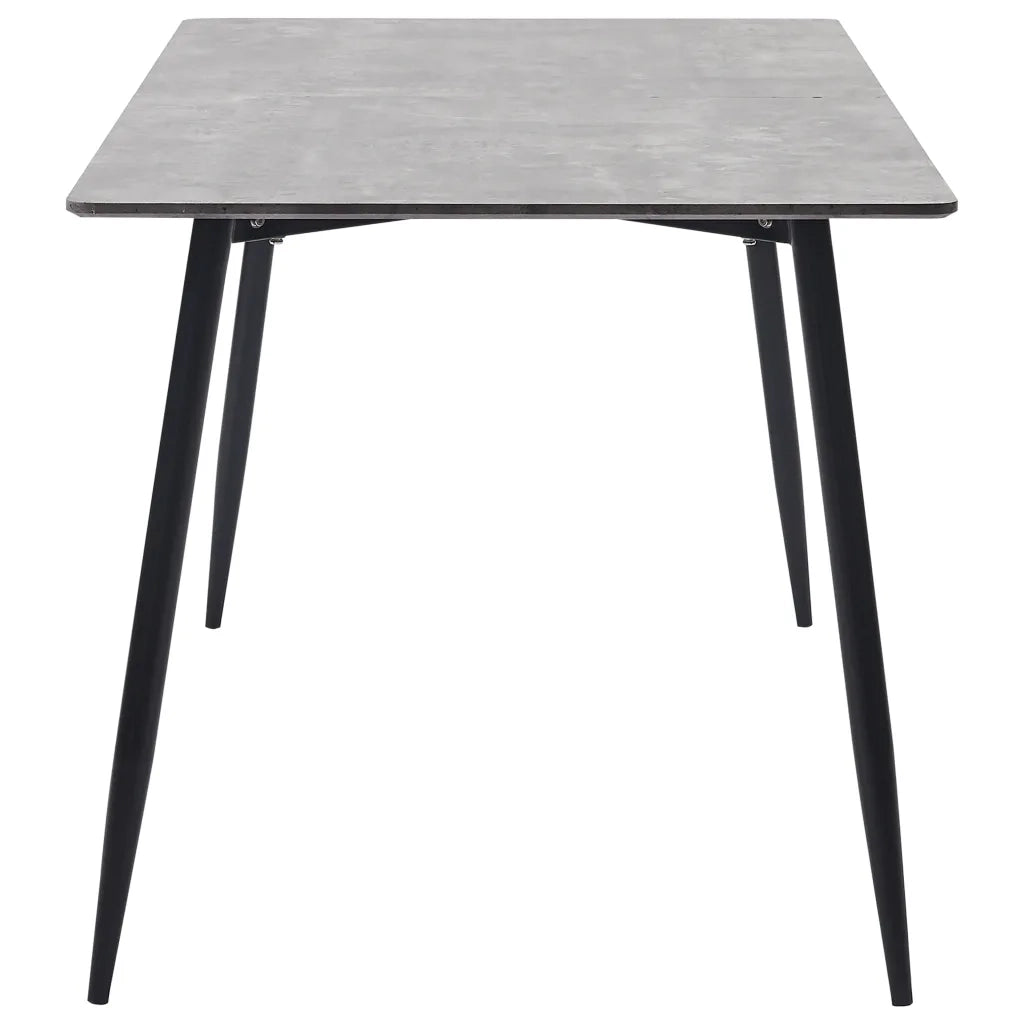 Tavolo da Pranzo Grigio 160x80x75 cm in MDF 281572