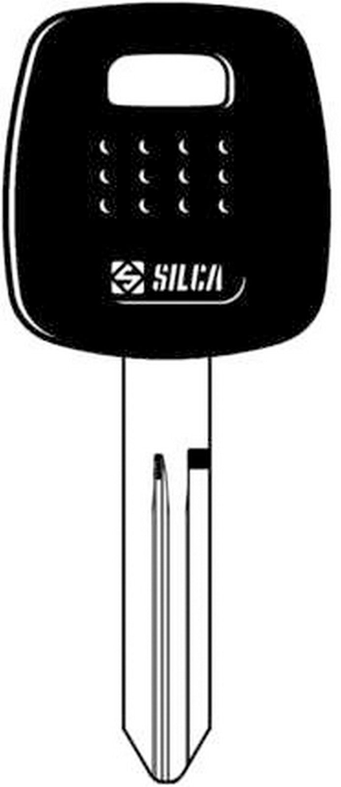 chiave transparente vuota silca nsn14te gr.96 cod:ferx.17186