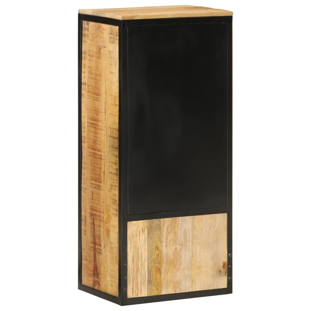 Mobile da Bagno 40x27x90 cm in Legno Massello di Mango e Ferro 358570