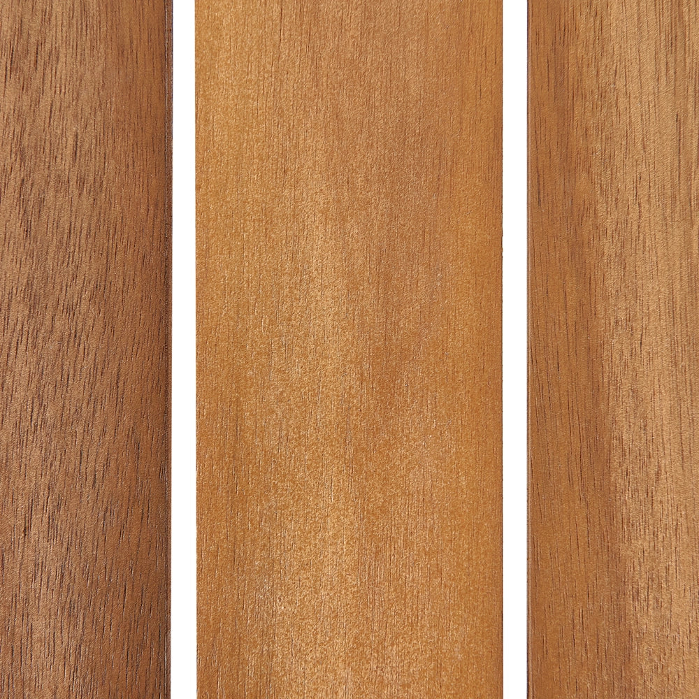Lampada da tavolo da pranzo da giardino in legno di acacia 180 x 90 cm per 6 persone da esterno rettangolare in stile rustico