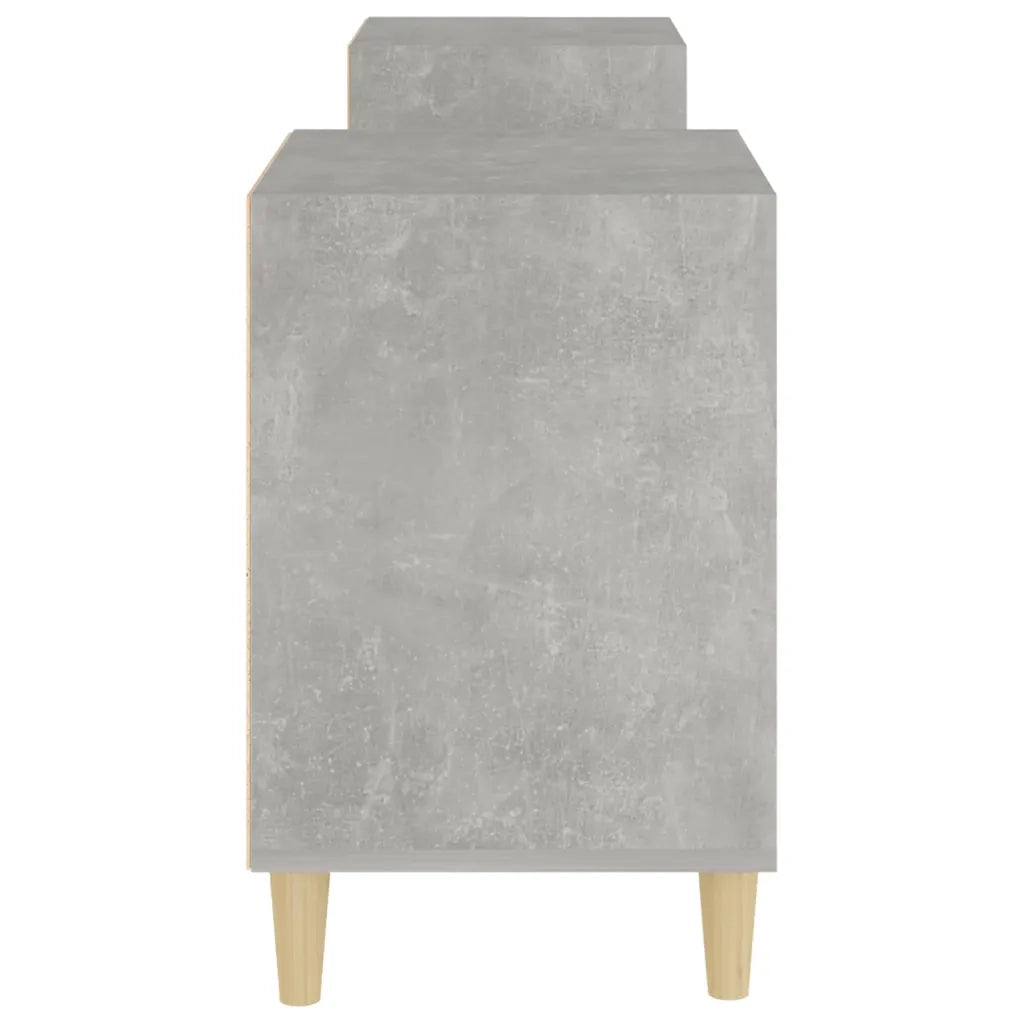 Mobile per TV Grigio Cemento 160x35x55 cm Legno Multistrato 821192