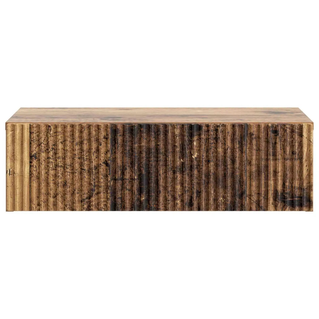 Tavolino da Parete Laterale Legno antico 59 x 34,5 x 17 cm 898493