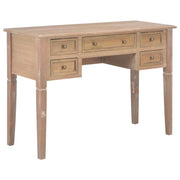 Scrivania/tavolo da lavoro per computer in legno marrone 109,5 cm 0502120