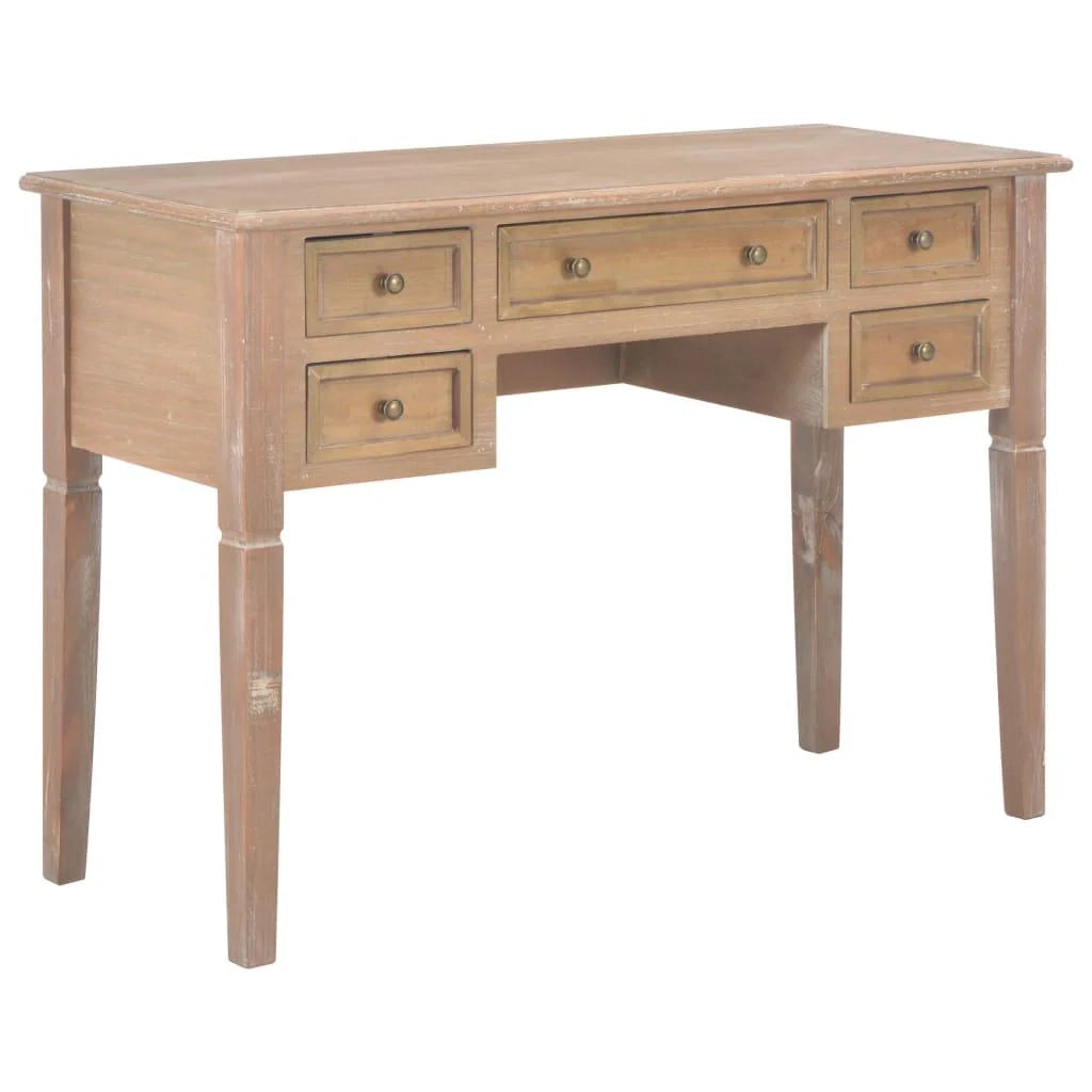Scrivania/tavolo da lavoro per computer in legno marrone 109,5 cm 0502120