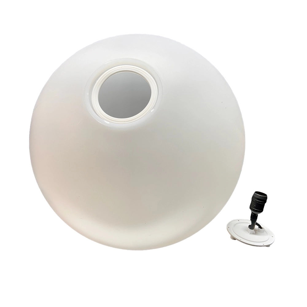 Lampada sfera luminosa 30cm per esterno IP65 da giardino luce a palla con attacco lampadine LED E27