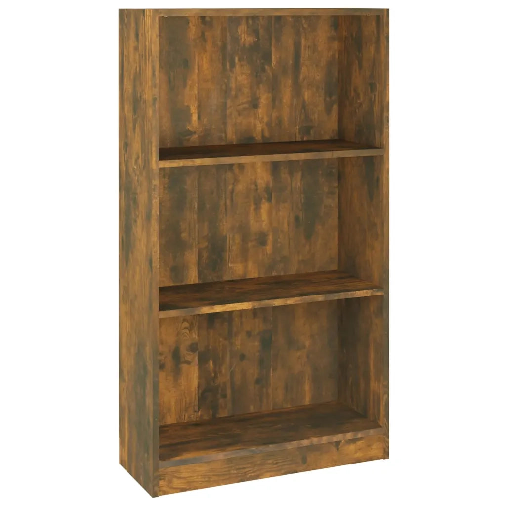 Libreria Rovere Fumo 60x24x109 cm in Legno Multistrato 815087