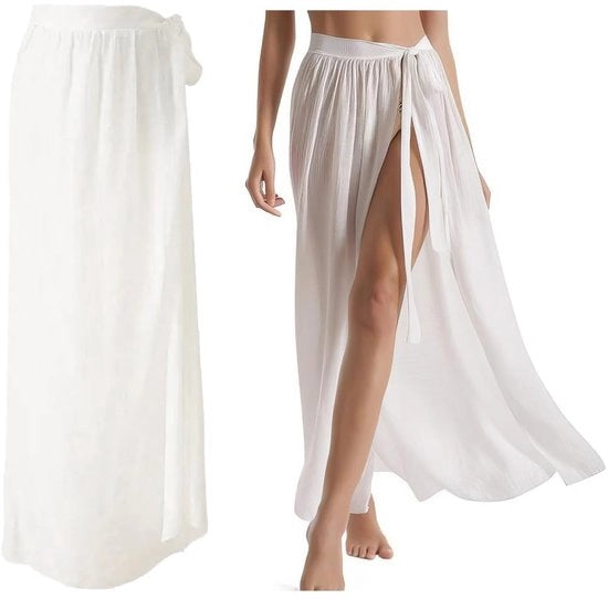 Asciugamano elegante per spiaggia - Pareo multifunzionale - Sarong - Abito da spiaggia - 100 x 96 cm - Resistente ai raggi UV