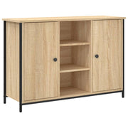 Buffet credenza cassettiera armadio mobile contenitore organizer cucina soggiorno rovere Sonoma 100 x 35 x 70 cm legno ingegnerizzato marrone 02_0031458