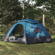 Tenda a cupola con tetto rimovibile-Tenda da campeggio Blu 8 persone