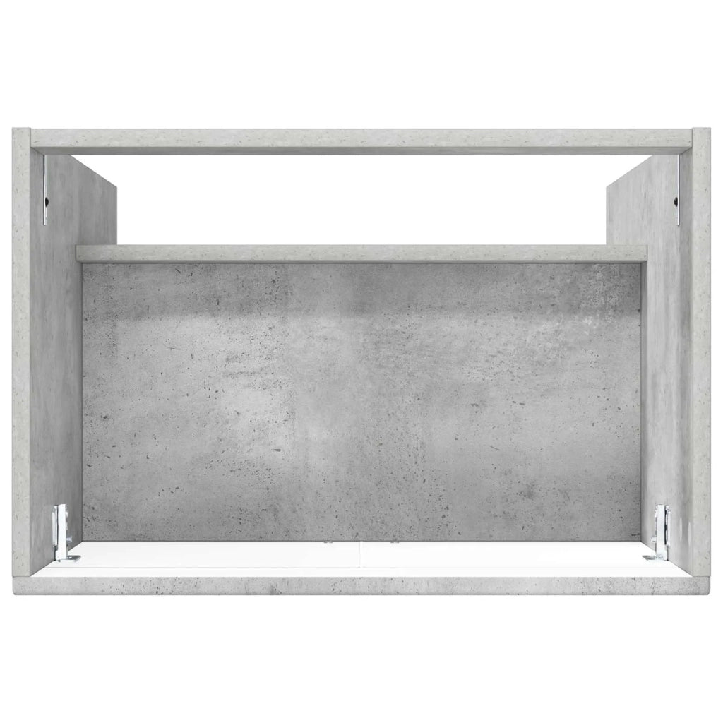 Mobiletto da bagno sotto il lavello Grigio Cemento