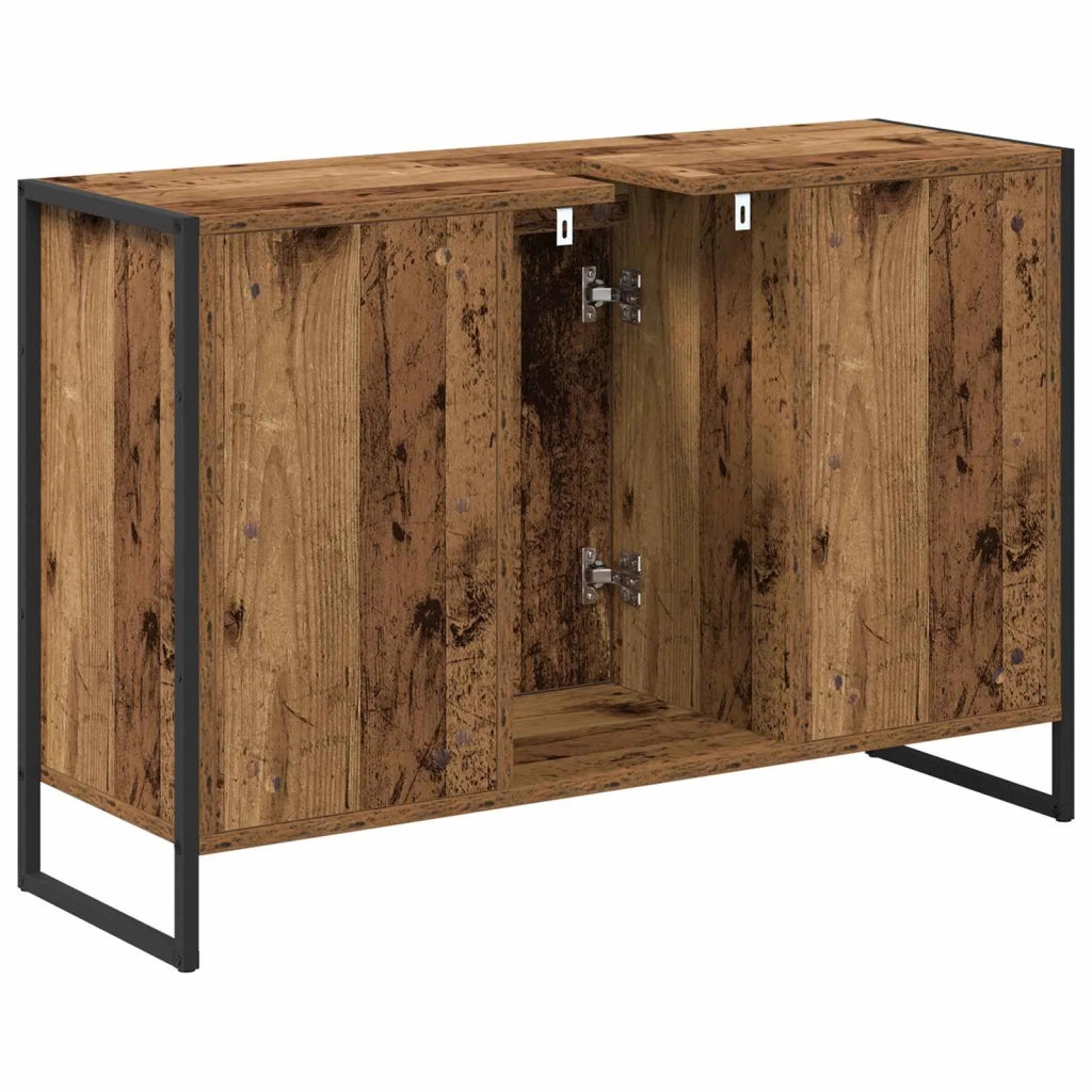 Mobile da Bagno | Armadio da bagno Legno vecchio 90 x 30 x 60 cm Legno multistrato