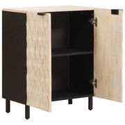 Credenza | Madia | Buffet da pranzo | Armadio da pranzo Finitura Bianco Lavato 60 x 33 x 75 cm