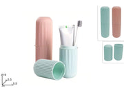 1 Pezzo Contenitore Portaspazzolino Milleusi Bagno Colorato 2 Colori