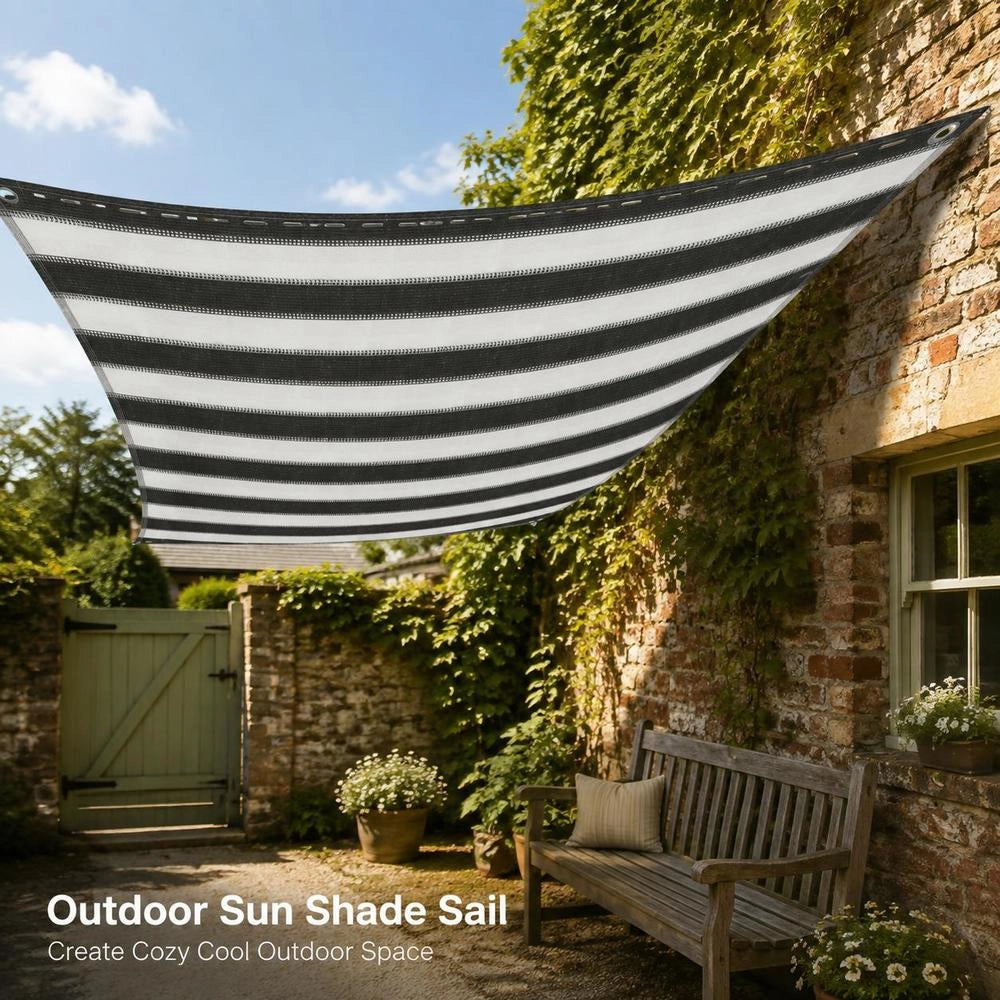 Balcony Privacy Screen HDPE 75x600 Cm Anthracite And White