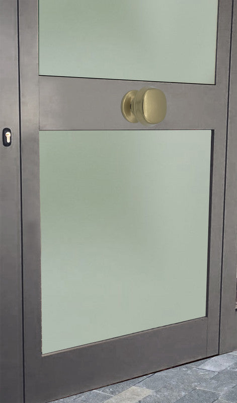 Pomolo fisso per porta SAGUATTI 172/70CB in alluminio bronzo lucido