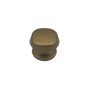 Pomolo fisso per porta SAGUATTI 172/70GB in alluminio bronzo satinato