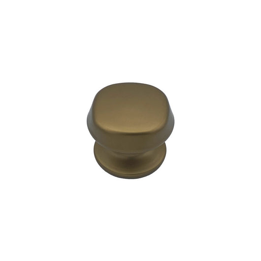 Pomolo fisso per porta SAGUATTI 172/70GB in alluminio bronzo satinato