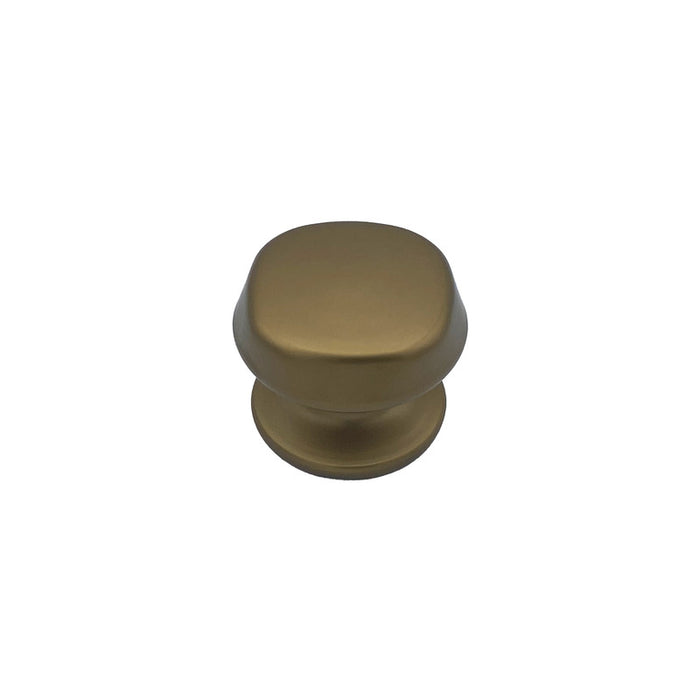 Pomolo fisso per porta SAGUATTI 172/70GB in alluminio bronzo satinato