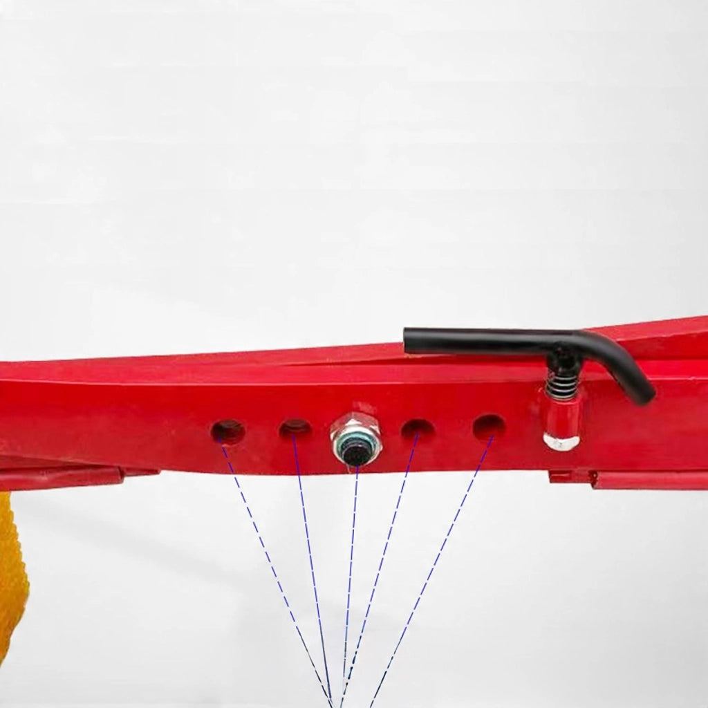 Utile per Sollevamento ProGrip 280 – Ganasce in Gomma Antiscivolo | Portata 280 kg, Apertura 8–24 cm