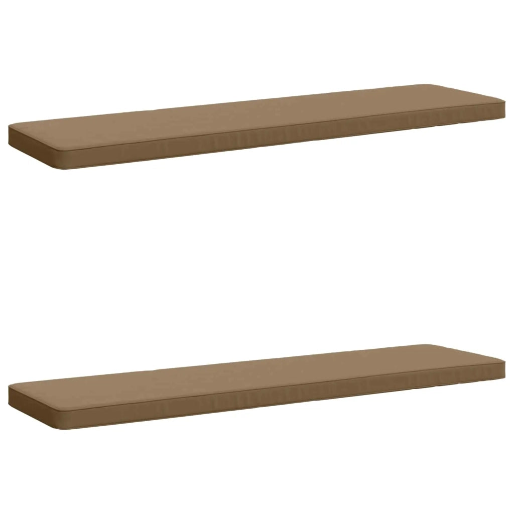 Cuscini per Panchina a 2 Pezzi VUGHT 2 pz 100% Poliestere 951395