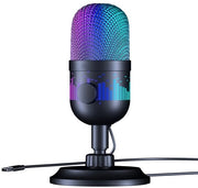 Microfono LED per USB per Giocatori e Streamer - Adatto per PC, Computer e Console di Gioco - Accessori per Microfono USB