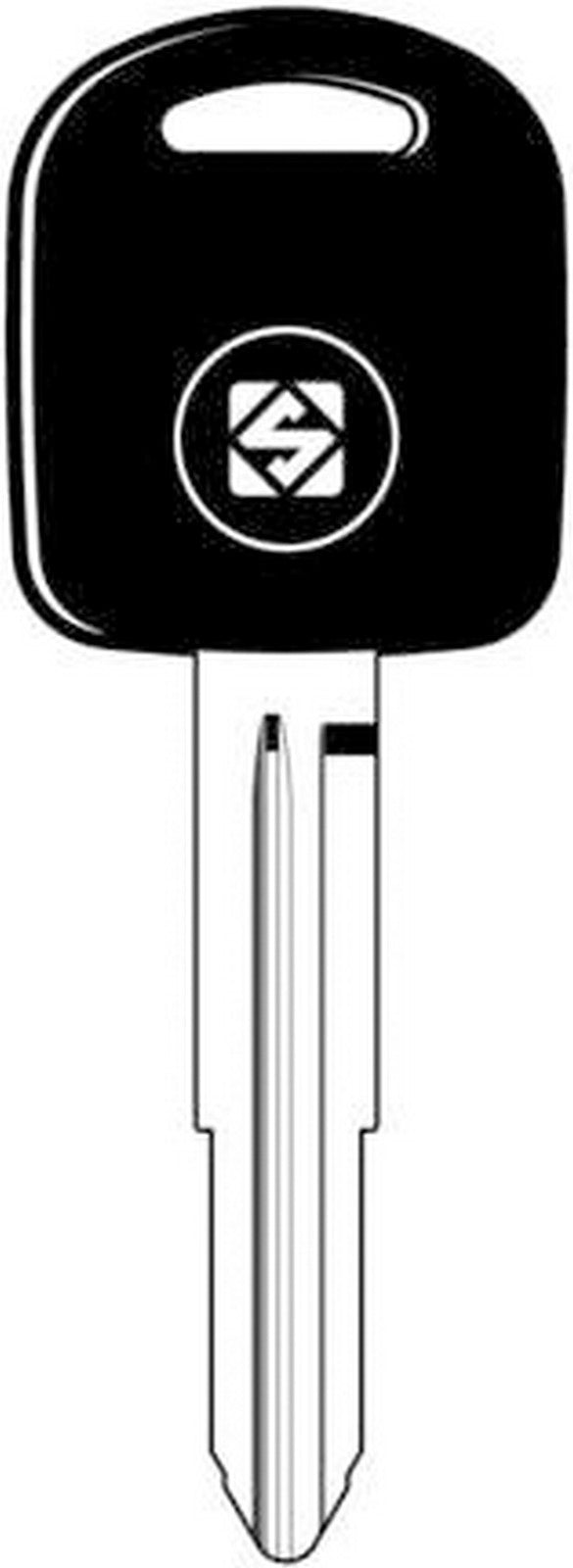 chiave transparente vuota silca sz12te gr.96 cod:ferx.17208