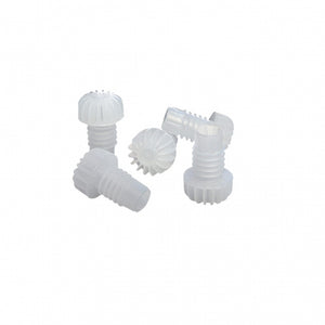 Tappi lunghi alettati in plastica sterilizzata 100 pz bottiglia spumante vino