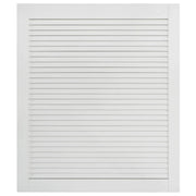 Porta a persiana in legno massello di pino 61,5x49,4 cm bianca 02_0003882