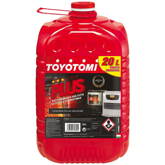 Toyotomi Plus 20 Lt - Combustibile Inodore Per Stufe Zibro