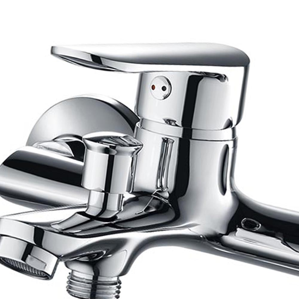 Rubinetto vasca finitura cromata, serie one