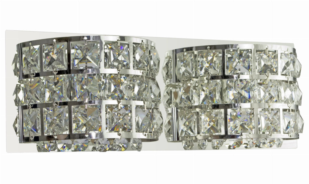 Applique Candellux Saturn 22-87235 cromo cristalli 2xG9