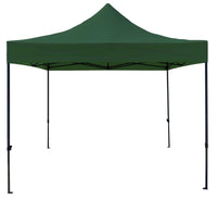 MA MAISON GAZEBO PIEGHEVOLE PREMIUM 3X3 MT VERDE GAMBE ESAGONALI ALTEZZA LIBERA 190 CM FUNZIONE ANTIVENTO E IMPERMEABILE