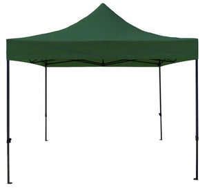 MA MAISON GAZEBO PIEGHEVOLE PREMIUM 3X3 MT VERDE GAMBE ESAGONALI ALTEZZA LIBERA 190 CM FUNZIONE ANTIVENTO E IMPERMEABILE