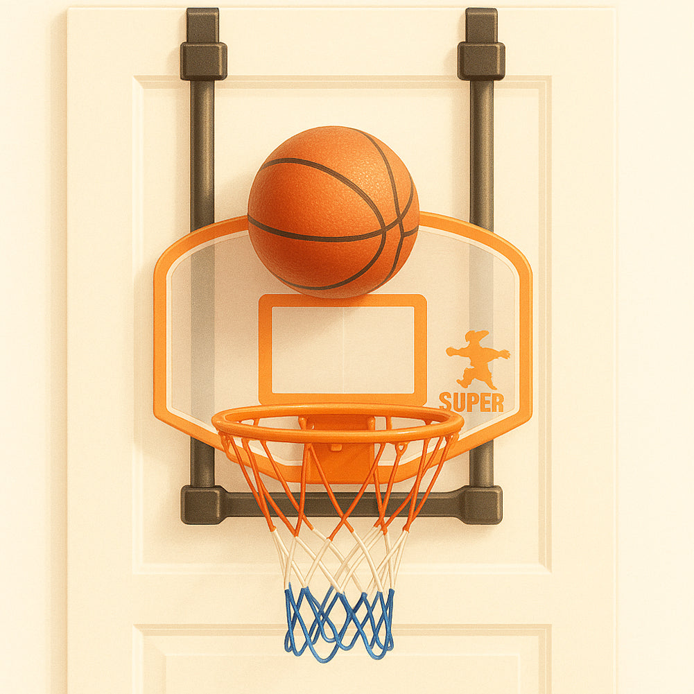 Basket Canestro Da Porta Per Bambini Segnapunti Digitale Musica Suoni E Pallone