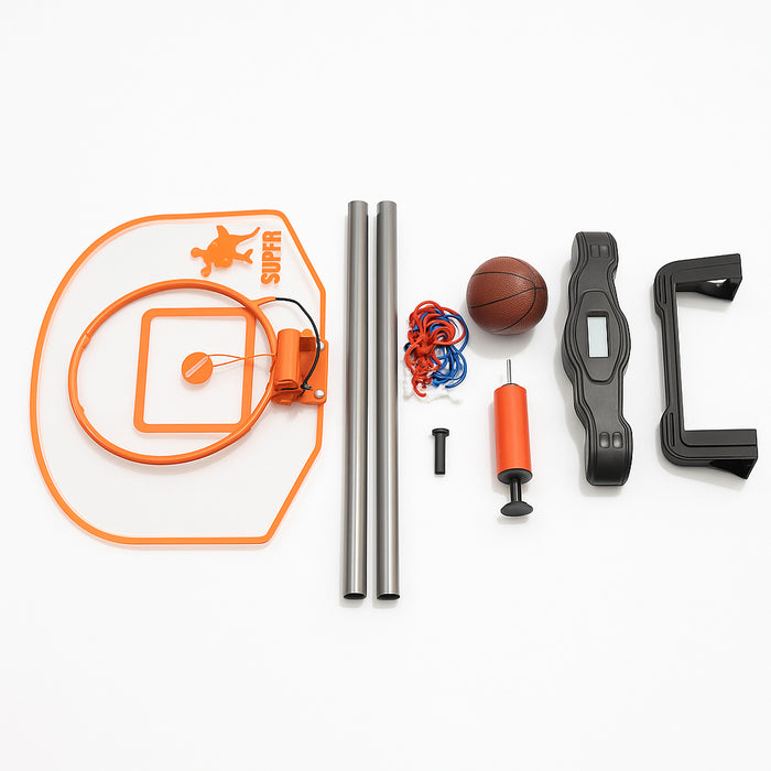 Basket Canestro Da Porta Per Bambini Segnapunti Digitale Musica Suoni E Pallone