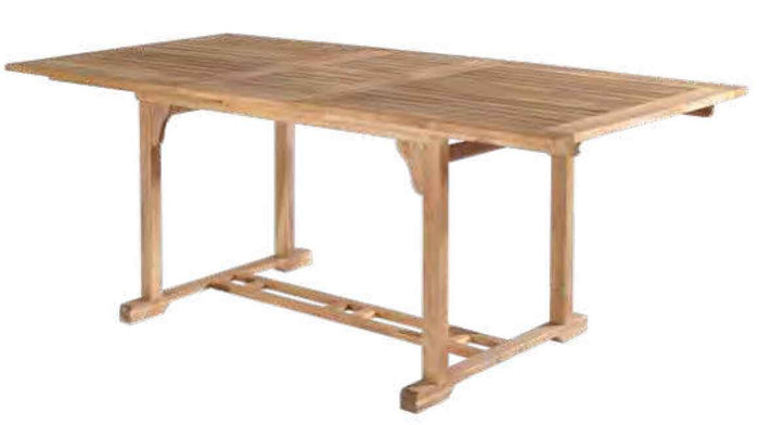 TAVOLO RETTANG. ESTENSIBILE 190/150x90xh.75 - BIACCHI E.