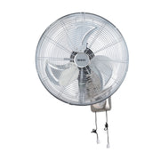 Ventilatore da parete industriale 45cm, motore 150W alluminio, 3 velocità oscillante, inclinazione regolabile ufficio - SOGO