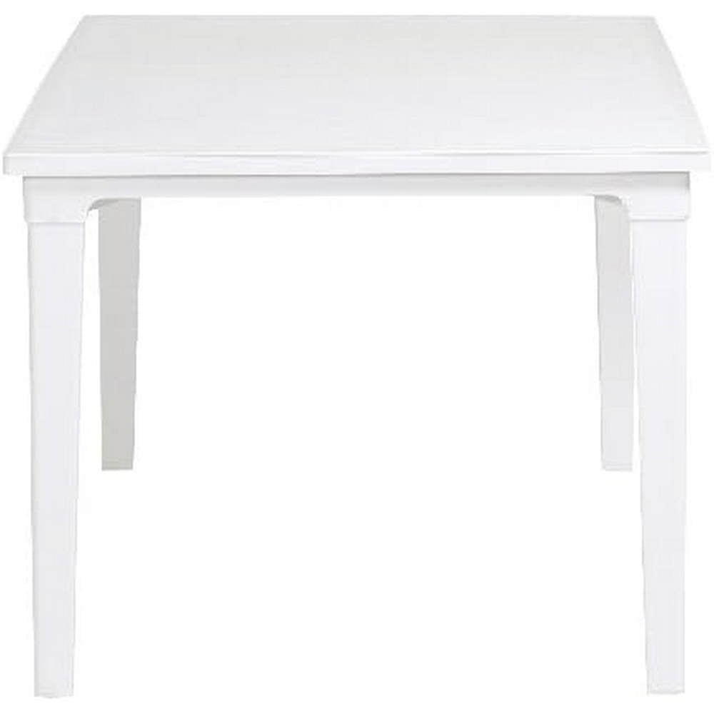 Tavolo da Esterno Keter Futura in Resina con Foro Ombrellone Colore: Bianco