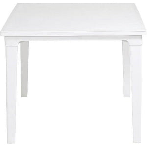 Tavolo da Esterno Keter Futura in Resina con Foro Ombrellone Colore: Bianco