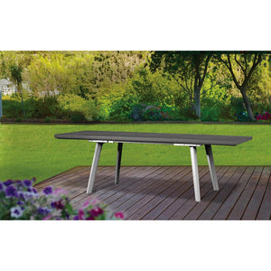 Tavolo da Esterno Allungabile Keter Harmony in Metallo 241 cm