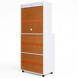 Mobile Stazione Coffee Angolo Bar Snack da Ufficio Credenza Multiuso per Caffè