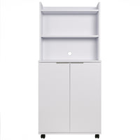 Mobile Stazione Coffee Angolo Bar Snack da Ufficio Credenza Multiuso per Caffè