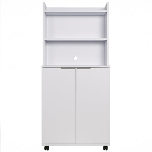 Mobile Stazione Coffee Angolo Bar Snack da Ufficio Credenza Multiuso per Caffè