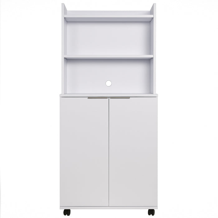 Mobile Stazione Coffee Angolo Bar Snack da Ufficio Credenza Multiuso per Caffè