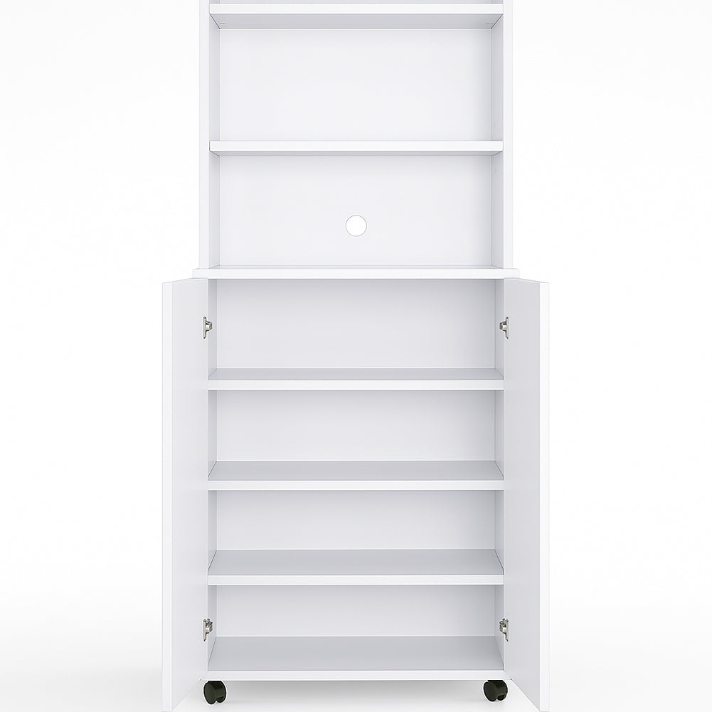 Mobile Stazione Coffee Angolo Bar Snack da Ufficio Credenza Multiuso per Caffè