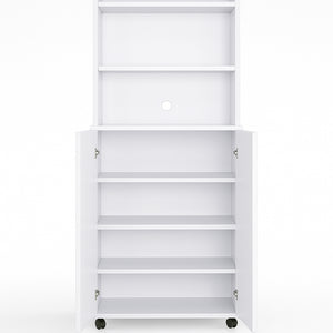 Mobile Stazione Coffee Angolo Bar Snack da Ufficio Credenza Multiuso per Caffè