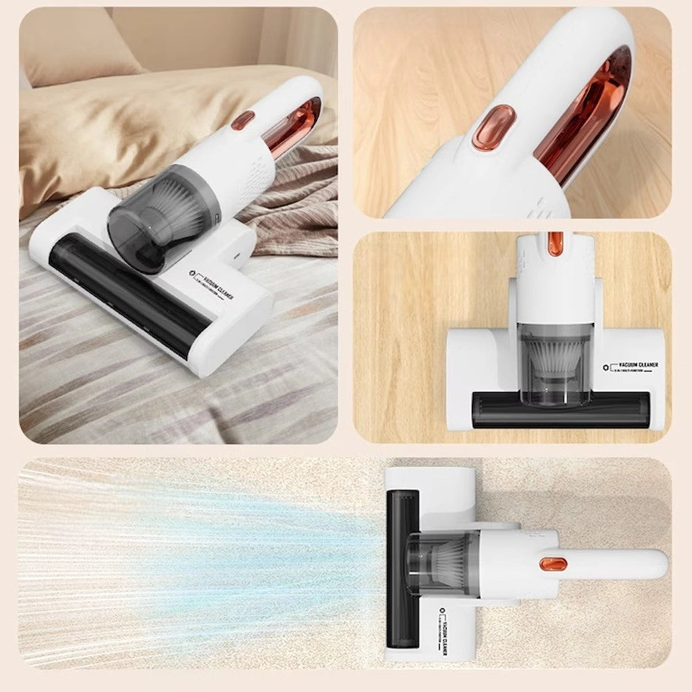 Trade Shop - Aspirapolvere Portatile Multifunzione Intelligente 3in1 Pulizia Profonda Aspira Acari -