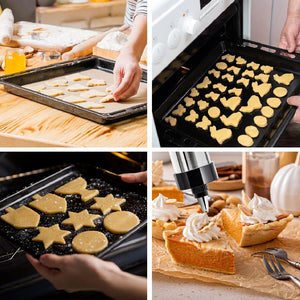 Spara Biscotti in Acciaio con 8 Beccucci e 8 Trafile per Dolci e Decorazioni