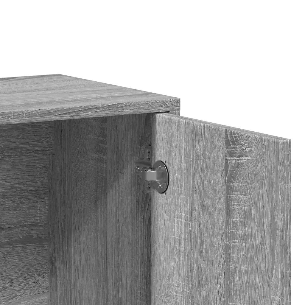 Credenza Grigio Sonoma 60x31x70cm in Legno Multistrato 840462