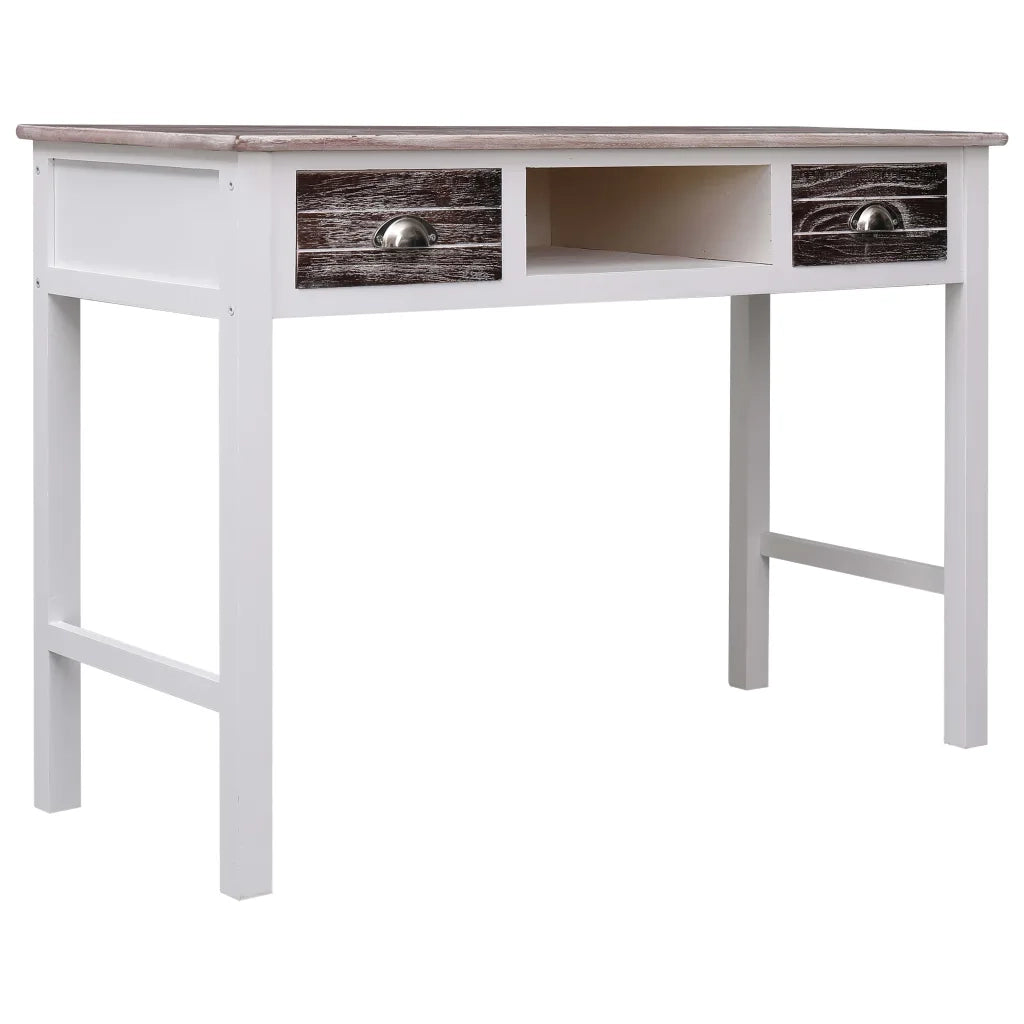 Scrivania Marrone 110x45x76 cm in Legno cod mxl 64502